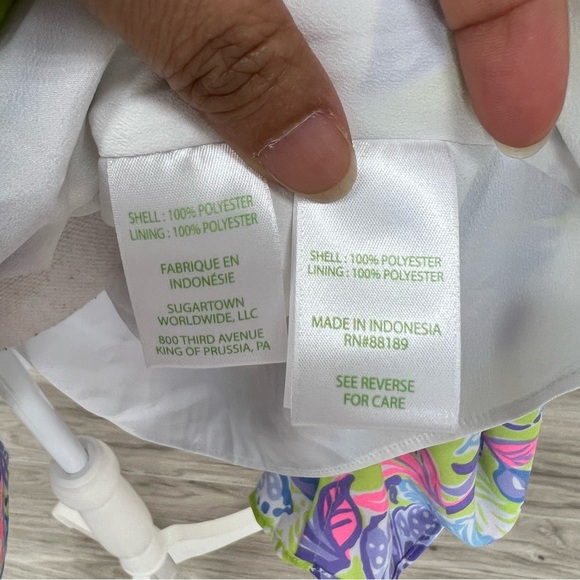 Lilly Pulitzer Martine Dress in Dew Drop Stay Fly Size S NWT - Picture 12 of 13